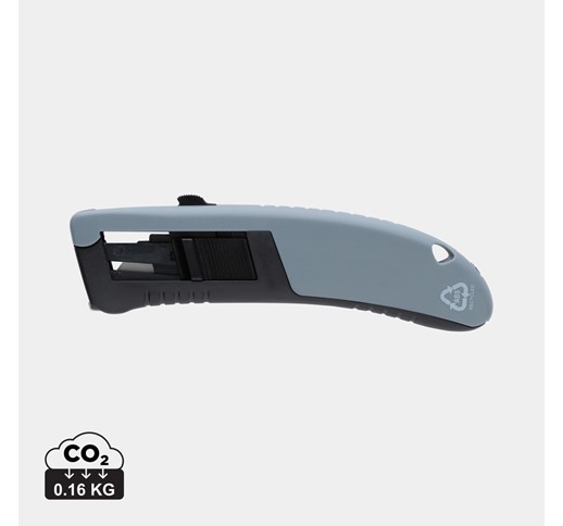 CUCHILLO DE SEGURIDAD RETRACTIL DE PLÁSTICO RECICLADO RCS
