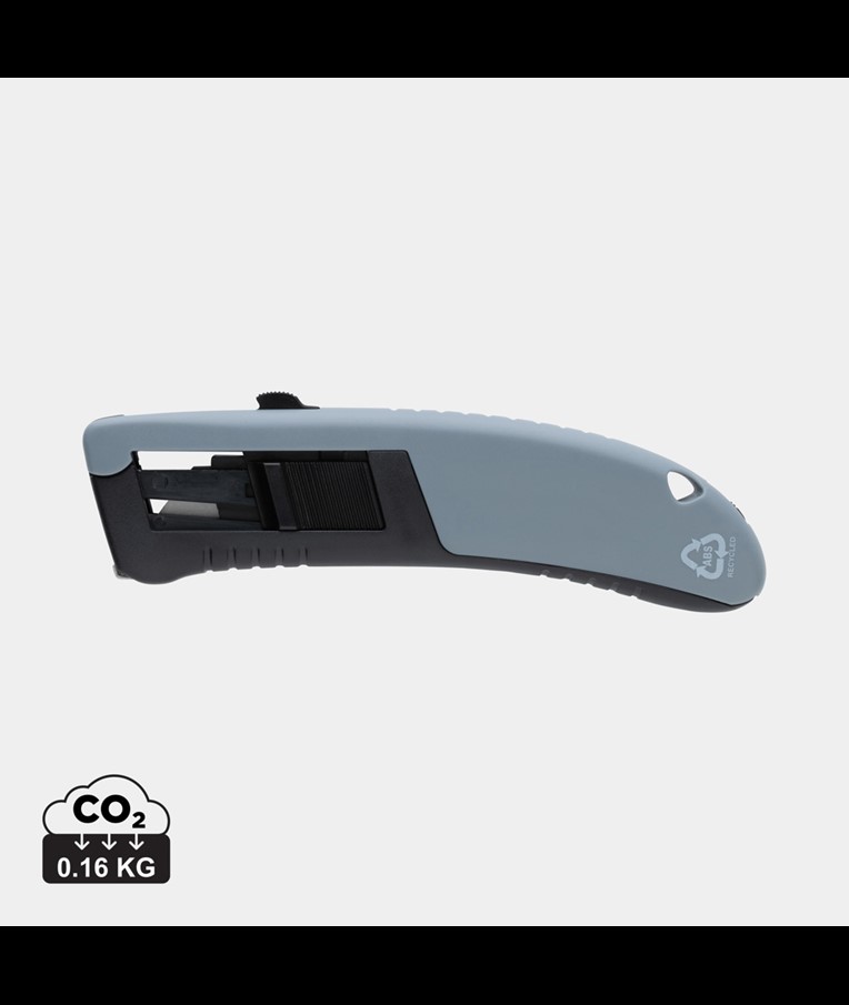 CUCHILLO DE SEGURIDAD RETRACTIL DE PLÁSTICO RECICLADO RCS