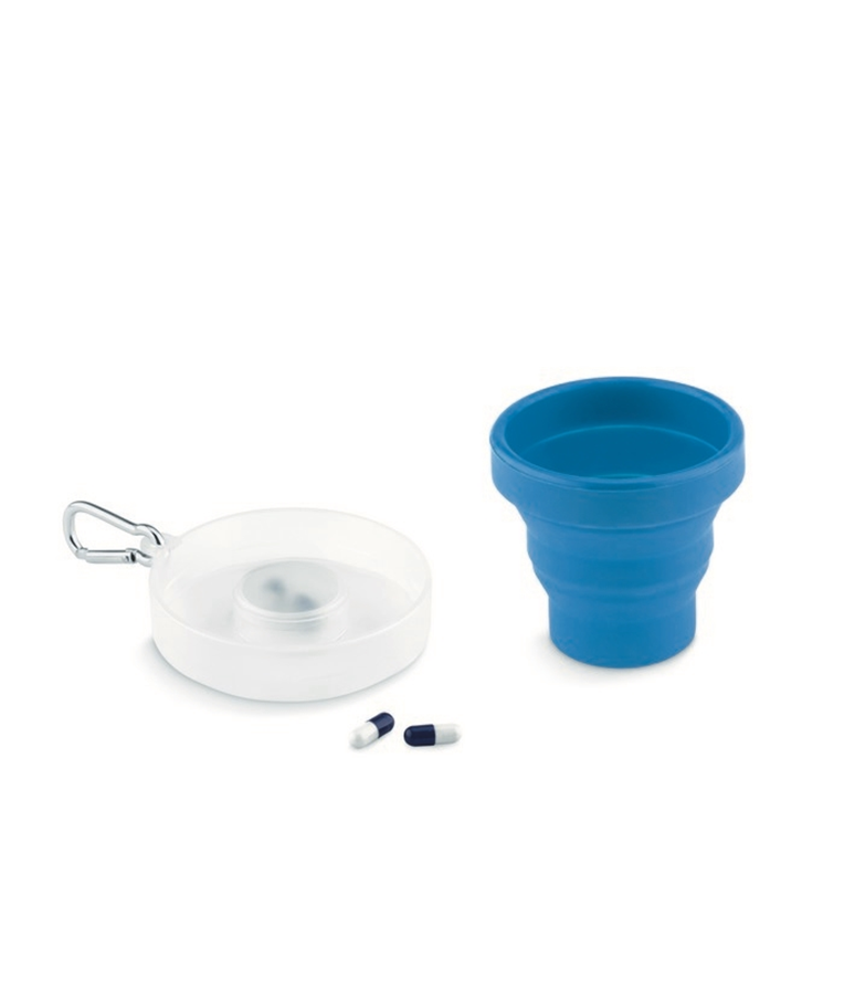 CUP PILL - SILICONE FOLDABLE CUP 