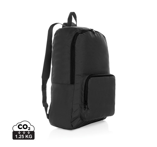 DILLON AWARE™ RPET FOLDABLE CLASSIC BACKPACK