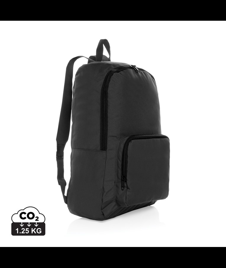 DILLON AWARE™ RPET FOLDABLE CLASSIC BACKPACK