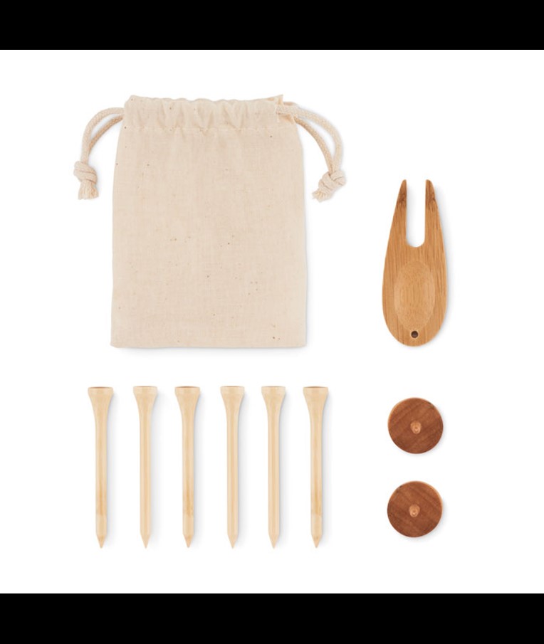 DORMIE - JUEGO ACCESORIOS GOLF EN BOLSA