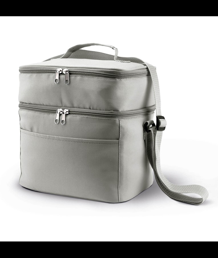 DOUBLE COMPARTMENT COOLER BAG
