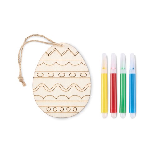 DREGG - COFFRET DE PEINTURE D'ŒUFS EN BOIS