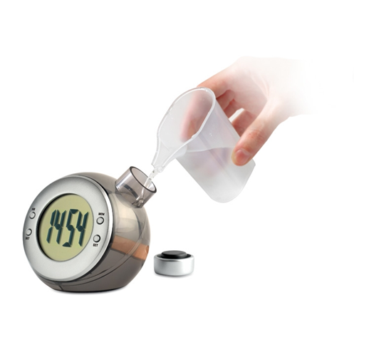 DROPPY - WATER POWERED LCD DESK CLOCK 
