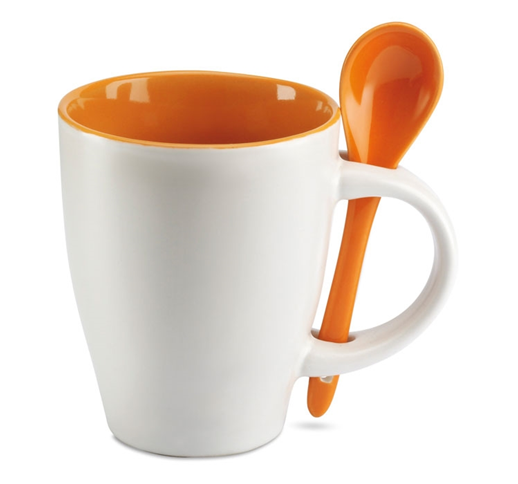 DUAL - MUG AVEC PETITE CUILLÈRE 