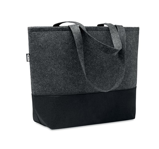DUO INDICO - RPET FELT SHOPPING BAG