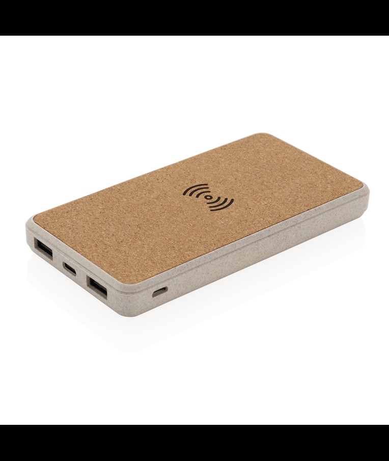 DŽEPNI-POWERBANK 8.000 MAH OD PLUTA I PŠENICE