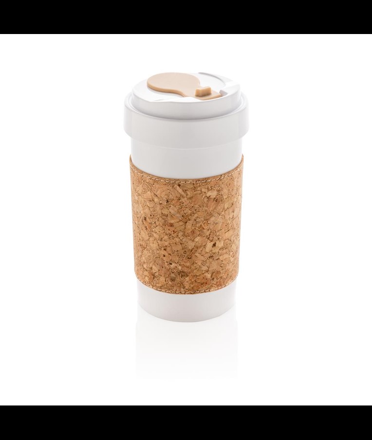 ECO PLA 400ML CAN WITH CORK SLEEVE