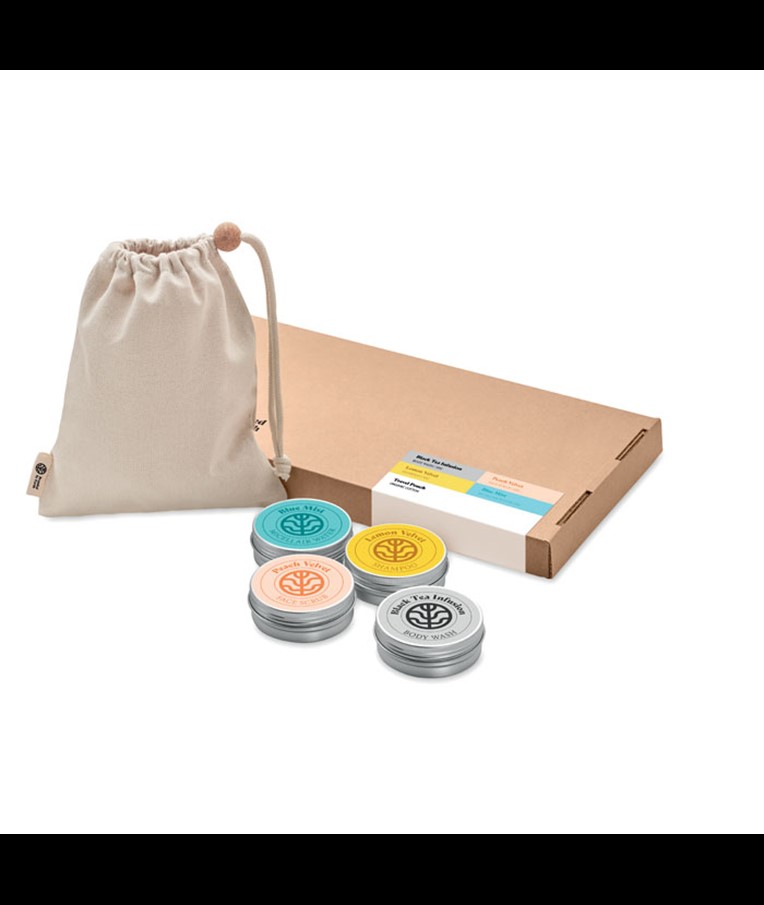 ELEGANCE - ESTUCHE DE VIAJE 4 PIEZAS