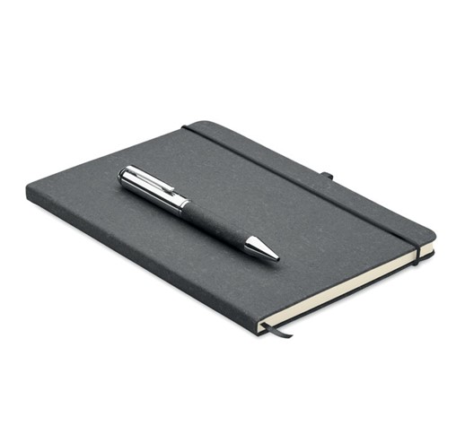 ELEGANOTE-ENSEMBLE CAHIER EN CUIR RECYCLÉ