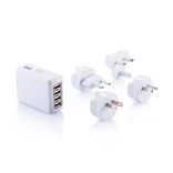 ENCHUFE DE VIAJE CON 4 PUERTOS USB