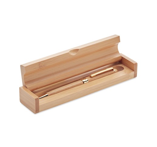 ETNA - BAMBOO TWIST BALL PEN IN BOX
