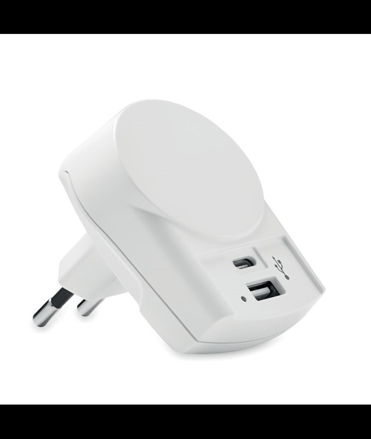 EURO USB CHARGER A/C - CARGADOR USB SKROSS EURO (AC)