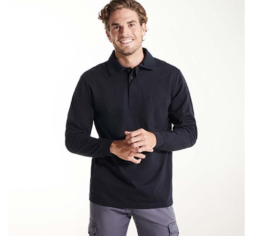 FEUERFESTES LANGARM-POLOSHIRT SANTANA