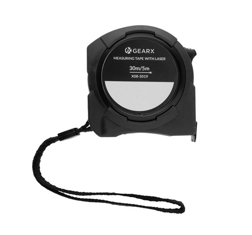 FLEXÓMETRO GEAR X DE 5M CON LÁSER DE 30M