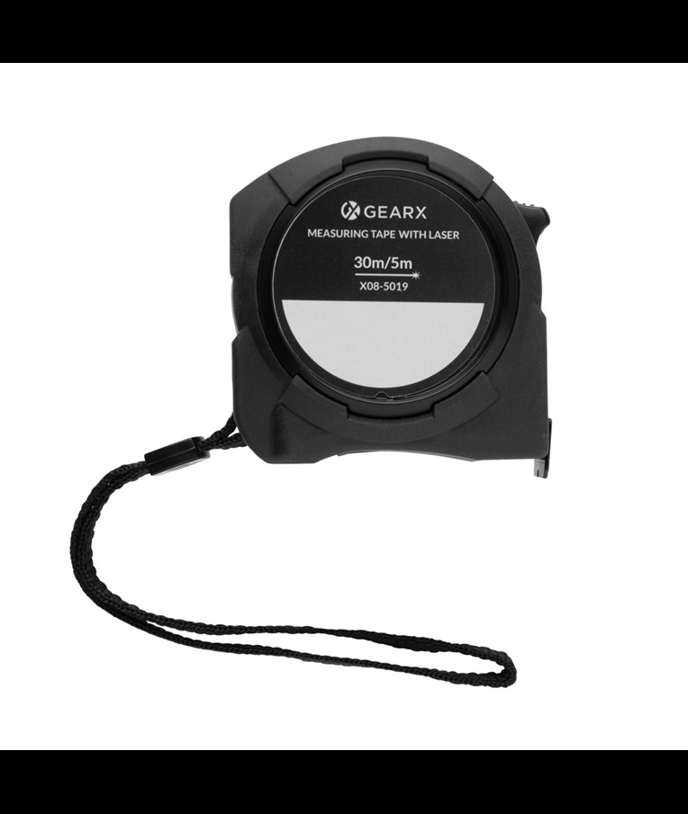 FLEXÓMETRO GEAR X DE 5M CON LÁSER DE 30M