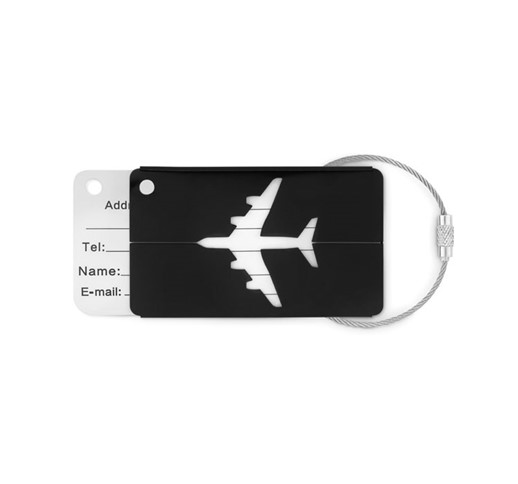 FLY TAG - ETIQUETTE À BAGAGE EN ALUMINIUM