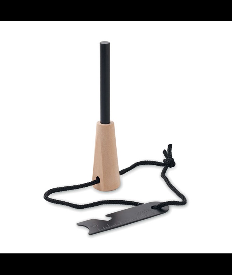 FUEGOR - HERRAMIENTAS PARA ENCENDER FUEGO CON MADERA DE PINO