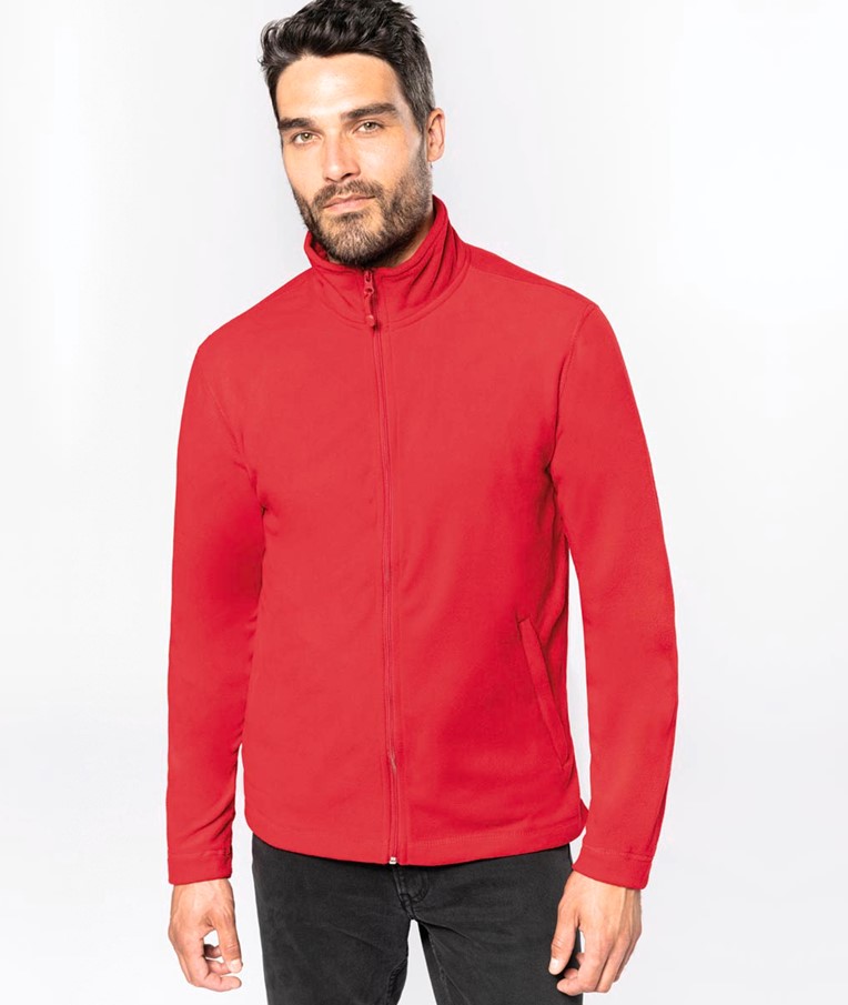 FULL ZIP MICROFLEECE JACKET