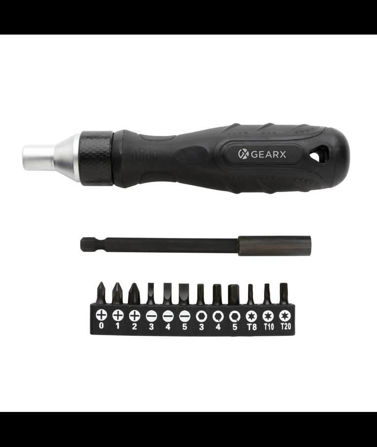 GEAR X ODVIJAČ S ČEGRTALJKOM