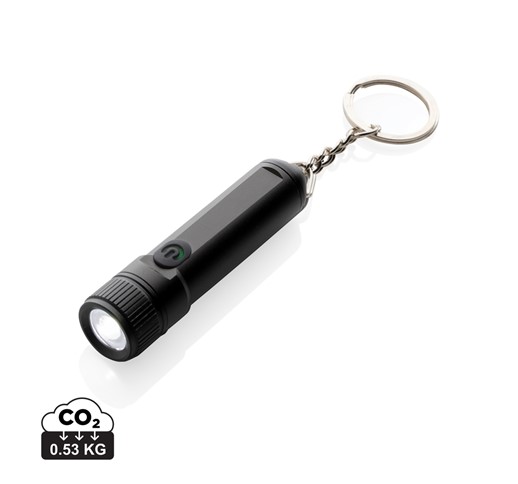 GEAR X RECHARGEABLE ULTRA BRIGHT KEYCHAIN TORCH