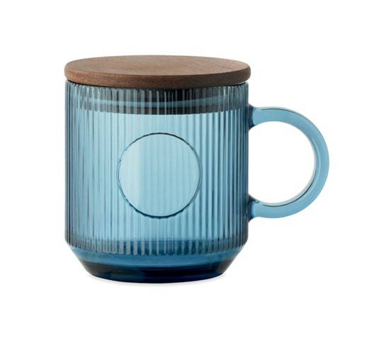 GERIFFELTER GLASBECHER VITRIO MUG 300ML