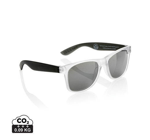 GLEAM SONNENBRILLE AUS RCS REC. PC MIT VERSPIEGELTEN GLÄSERN