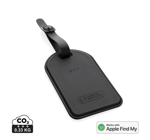 GLOBETRACK RCSRPOLYESTER LUGGAGE TAG WITH WORLDWIDE LOCATING