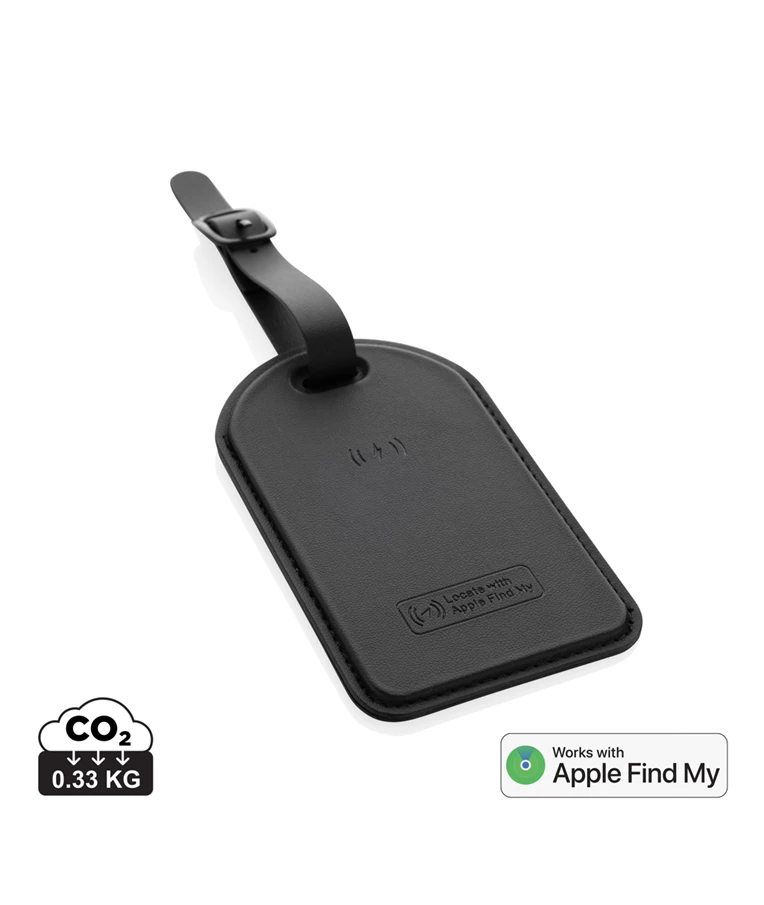 GLOBETRACK RCSRPOLYESTER LUGGAGE TAG WITH WORLDWIDE LOCATING