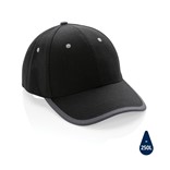 GORRA DE 6 PANELES DE ALGODÓN CEPILLADO 280GR IMPACT AWARE ™