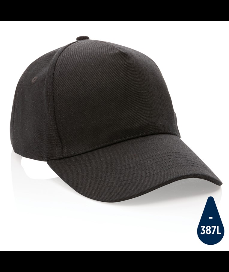 GORRA DE ALGODÓN RECICLADO IMPACT 280GR CON TRAZADOR AWARE™