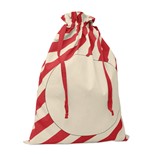 GRAND SAC EN COTON PÈRE NOËL LAUKKU