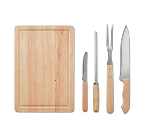 GRILLE - SET OF 4 BBQ GRILLING ACCESSORIES