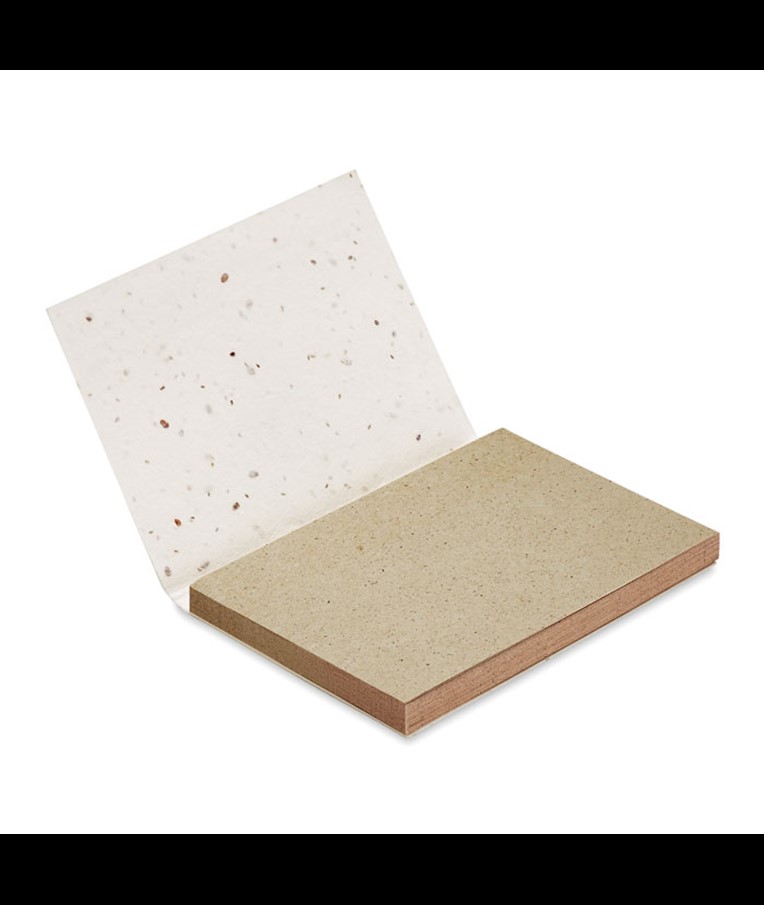 GROW ME - BLOC DE NOTAS SEMILLAS HIERBA