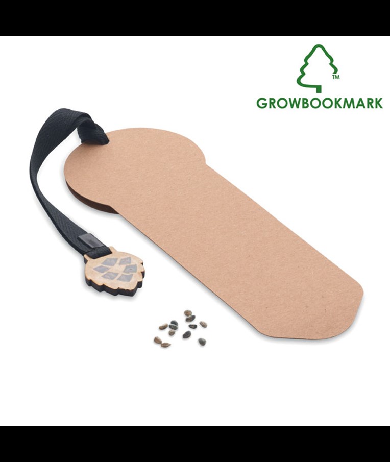 GROWBOOKMARK™ - MARCA PÁGINAS PINO