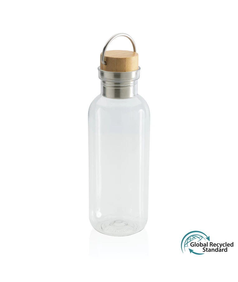 Anchor Insulated Water Bottle 750mls Bamboo Handle Lid