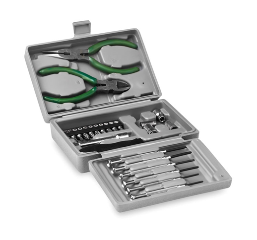GUILLAUME - FOLDABLE 25 PIECE TOOL SET 