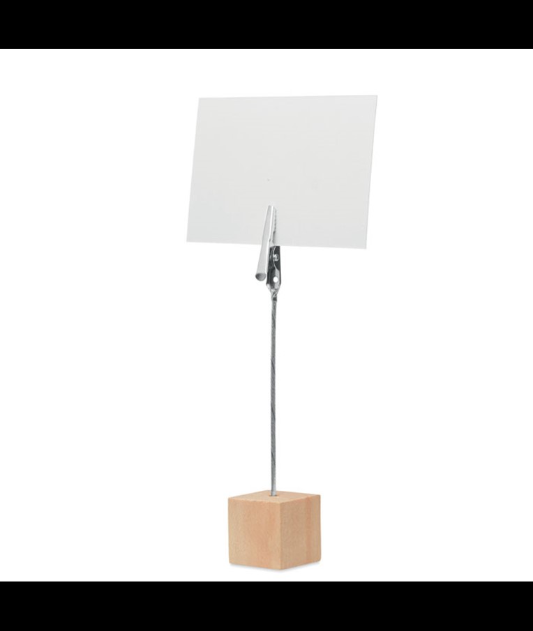 HELLO CLIP - SOPORTE DE MADERA DE PINO