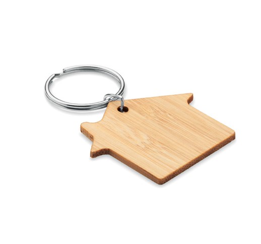 HOUSEBOO-PORTE-CLÉS EN BAMBOU