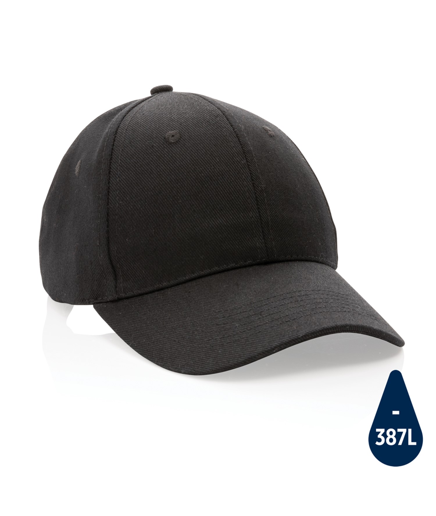 IMPACT 6 PANEL 280GR RECYCLED COTTON CAP WITH AWARE™ TRACER
