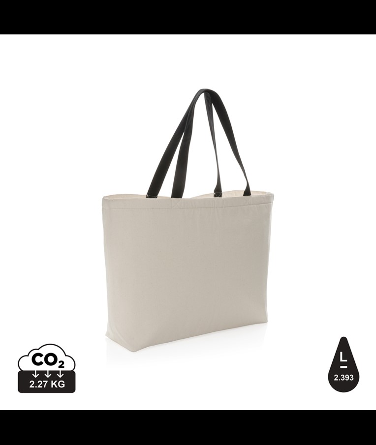 IMPACT AWARE™ 285 GSM RCANVAS LARGE COOLER TOTE UNDYED
