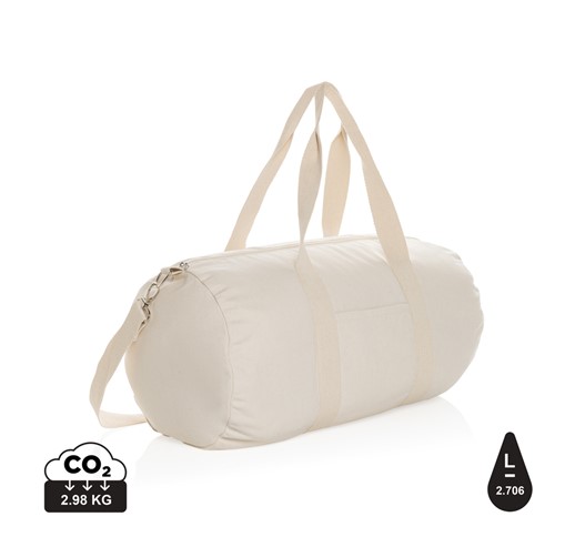 IMPACT AWARE™ 285GSM RCANVAS DUFFLE BAG UNDYED