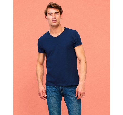 IMPERIAL HERREN T-SHIRT MIT V-AUSSCHNITT