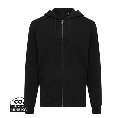 IQONIQ ABISKO ZIP-KAPUZENPULLOVER AUS RECYCELTER BAUMWOLLE