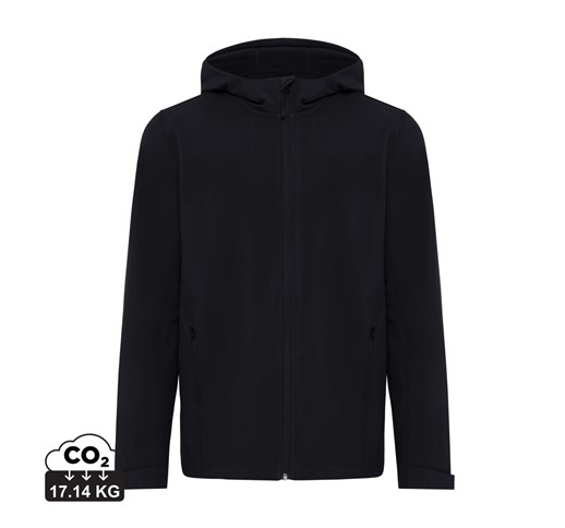 IQONIQ MAKALU HERREN-SOFTSHELLJACKE AUS RECYCELTEM POLYESTER