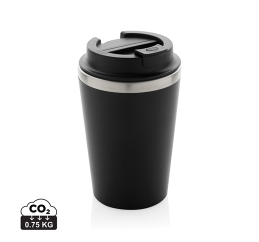 JAVA 350ML DOPPELWANDIGER BECHER AUS RCS RECYCELTEM PP
