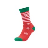 JOYFUL M - PAR DE CALCETINES DE NAVIDAD M