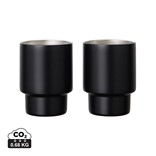 JUEGO DE 2 TAZAS VINGA NAGANO RCS RECICLADAS SS 