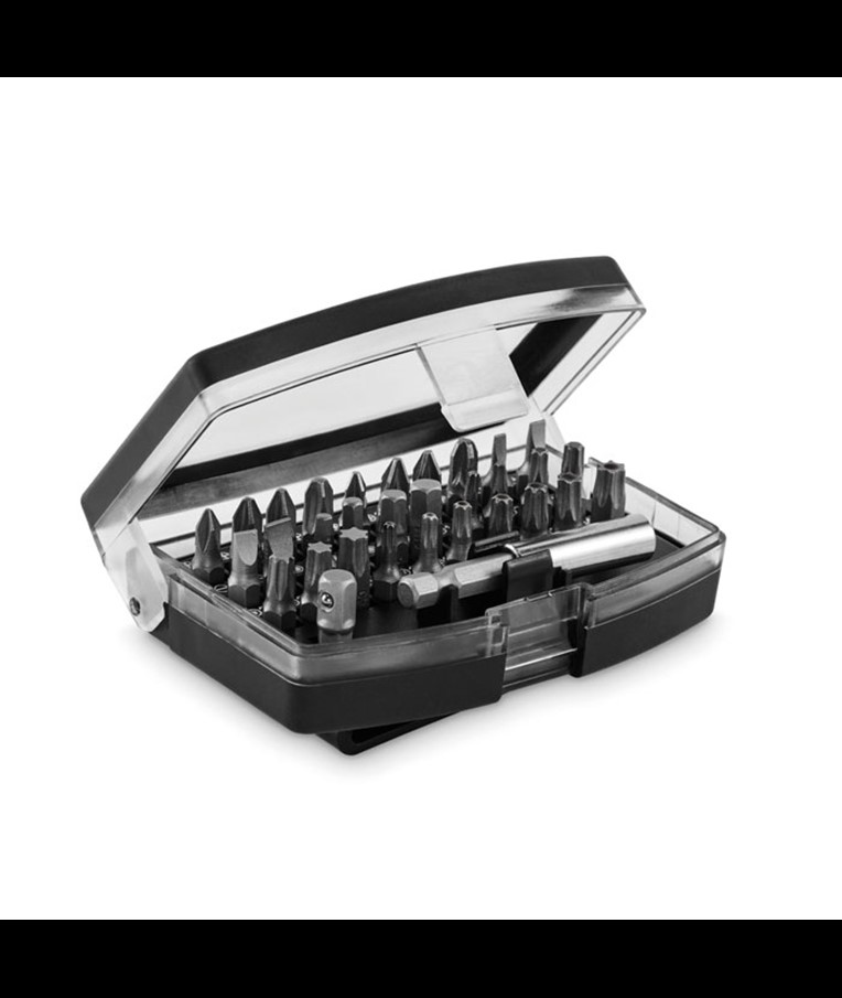 JUEGO DE 32 PUNTAS DE DESTORNILLADOR SCREY